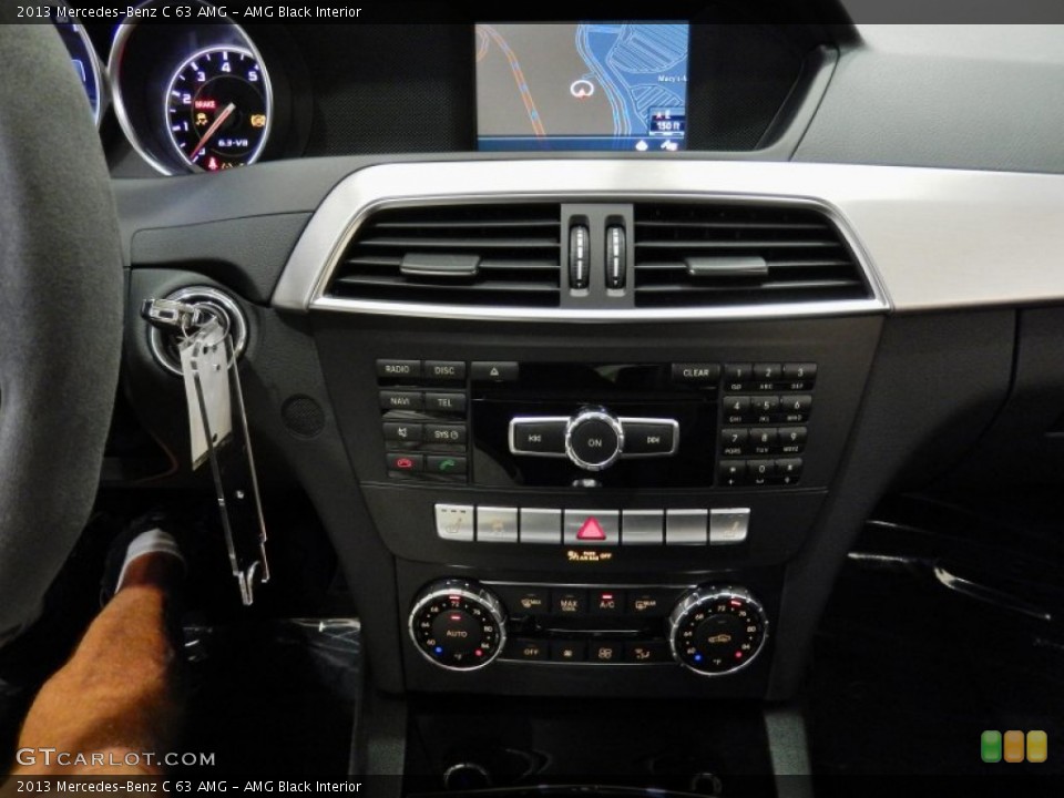 AMG Black Interior Controls for the 2013 Mercedes-Benz C 63 AMG #88214649