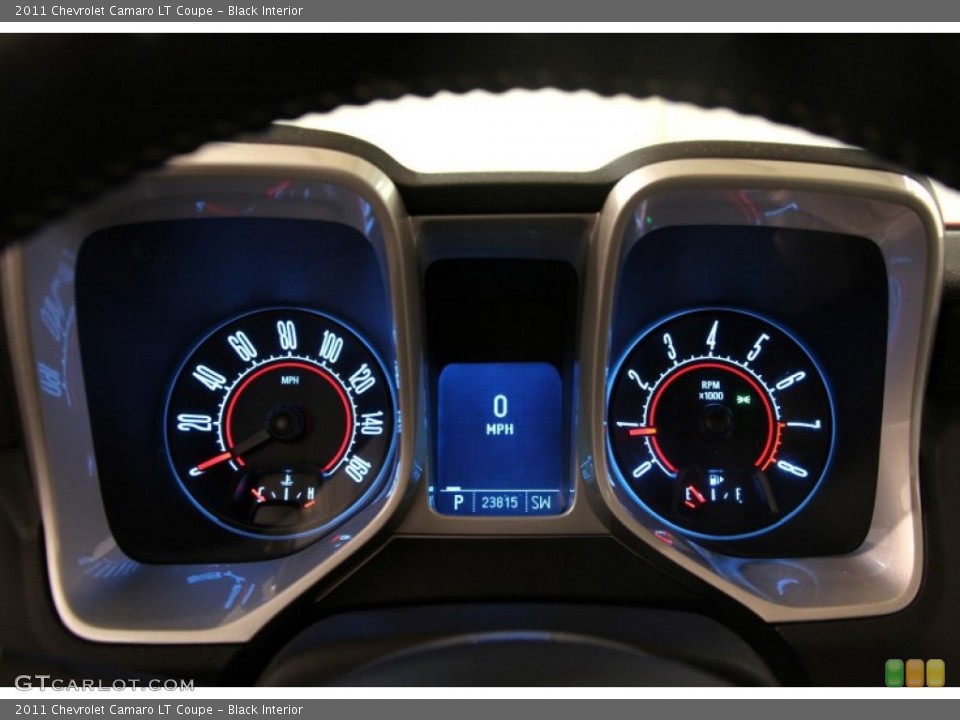 Black Interior Gauges for the 2011 Chevrolet Camaro LT Coupe #88217366