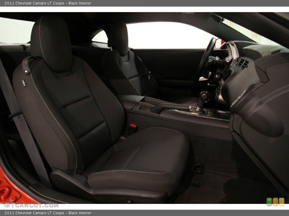 Black Interior Front Seat for the 2011 Chevrolet Camaro LT Coupe #88217466