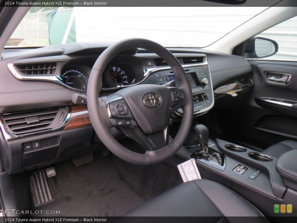 Black Interior Prime Interior for the 2014 Toyota Avalon Hybrid XLE Premium #88219140