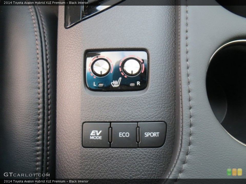 Black Interior Controls for the 2014 Toyota Avalon Hybrid XLE Premium #88219299