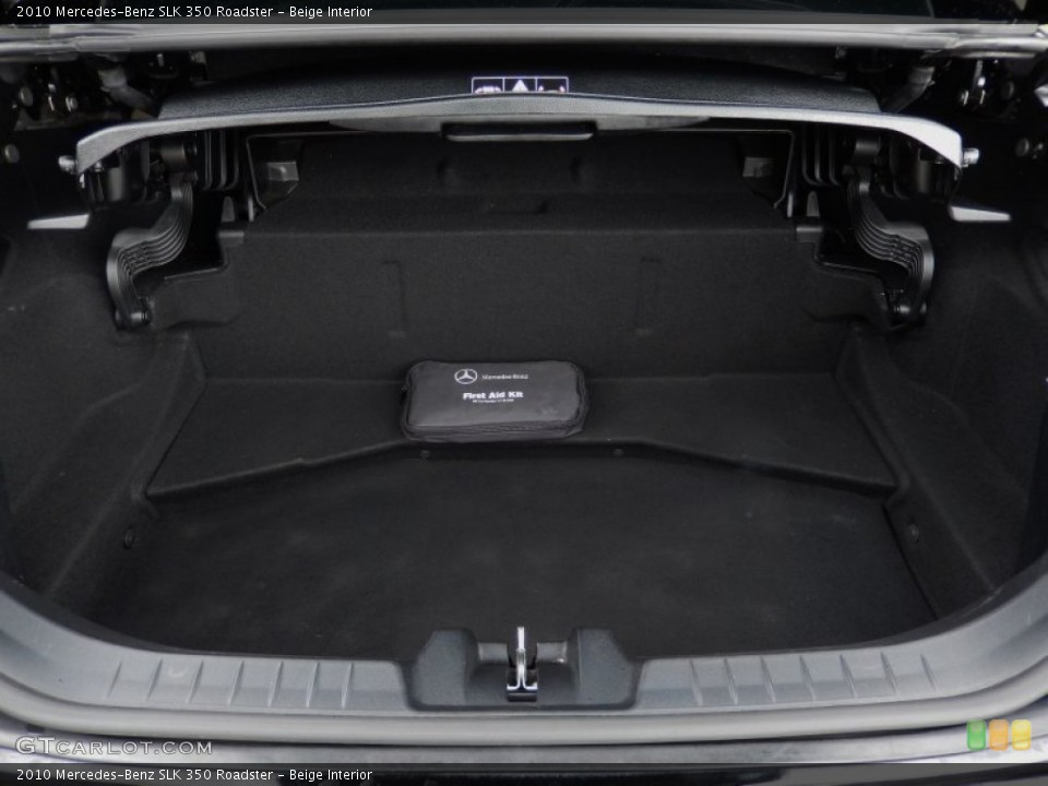 Beige Interior Trunk for the 2010 Mercedes-Benz SLK 350 Roadster #88219613