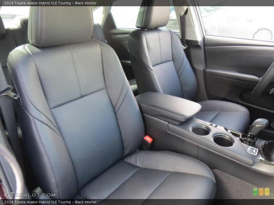 Black Interior Front Seat for the 2014 Toyota Avalon Hybrid XLE Touring #88219913