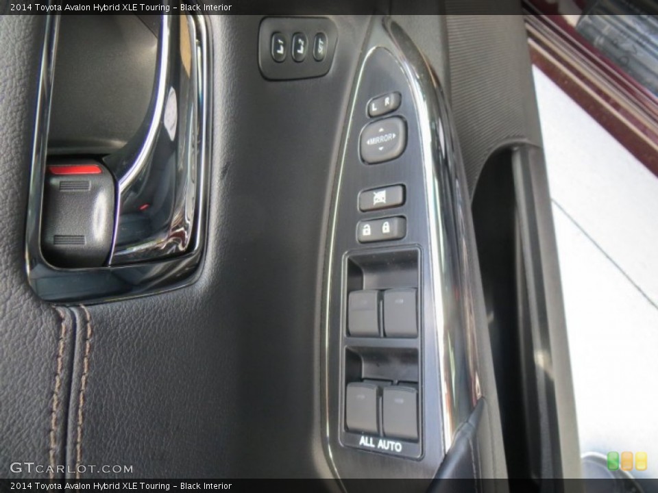 Black Interior Controls for the 2014 Toyota Avalon Hybrid XLE Touring #88220042
