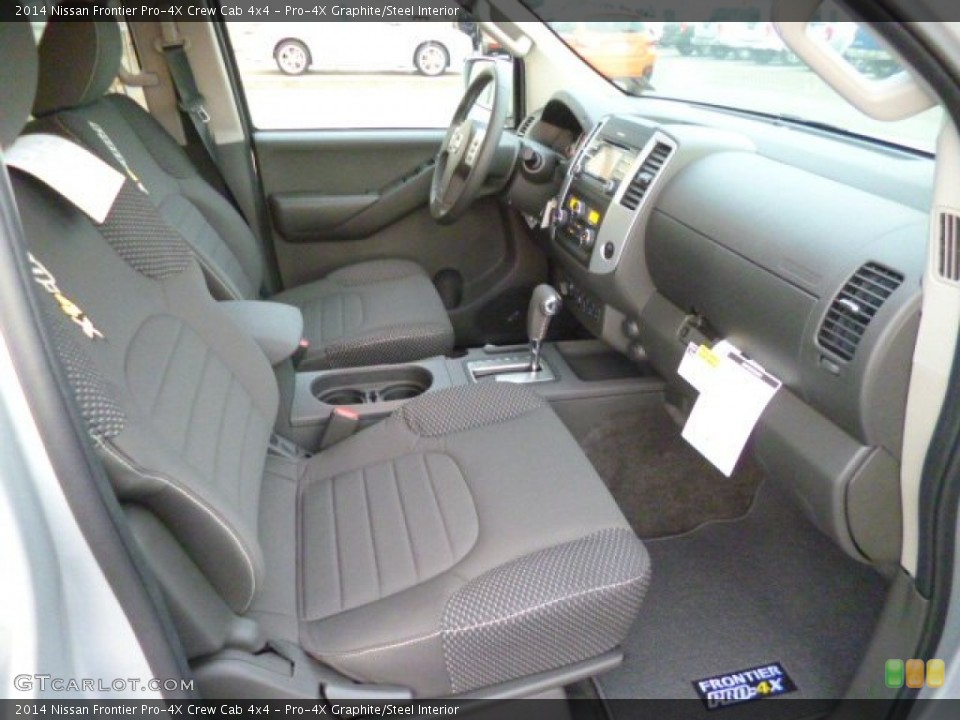 Pro-4X Graphite/Steel Interior Photo for the 2014 Nissan Frontier Pro-4X Crew Cab 4x4 #88220667