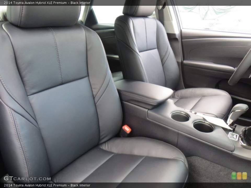 Black Interior Front Seat for the 2014 Toyota Avalon Hybrid XLE Premium #88220852