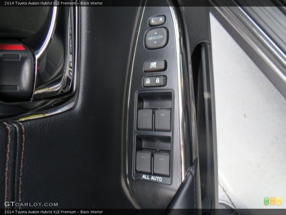 Black Interior Controls for the 2014 Toyota Avalon Hybrid XLE Premium #88220967