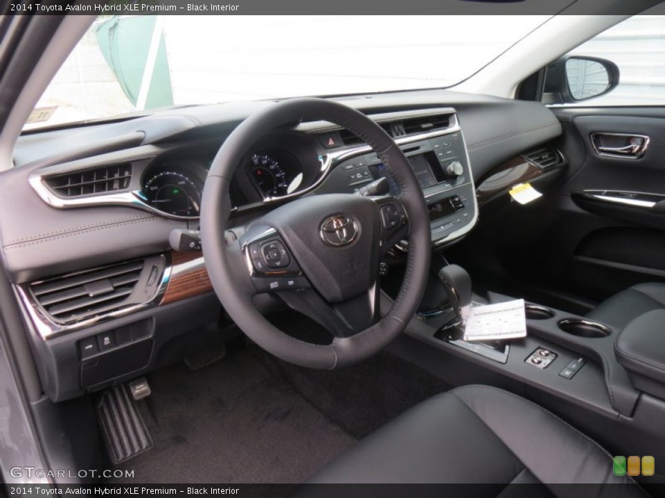 Black Interior Prime Interior for the 2014 Toyota Avalon Hybrid XLE Premium #88220991