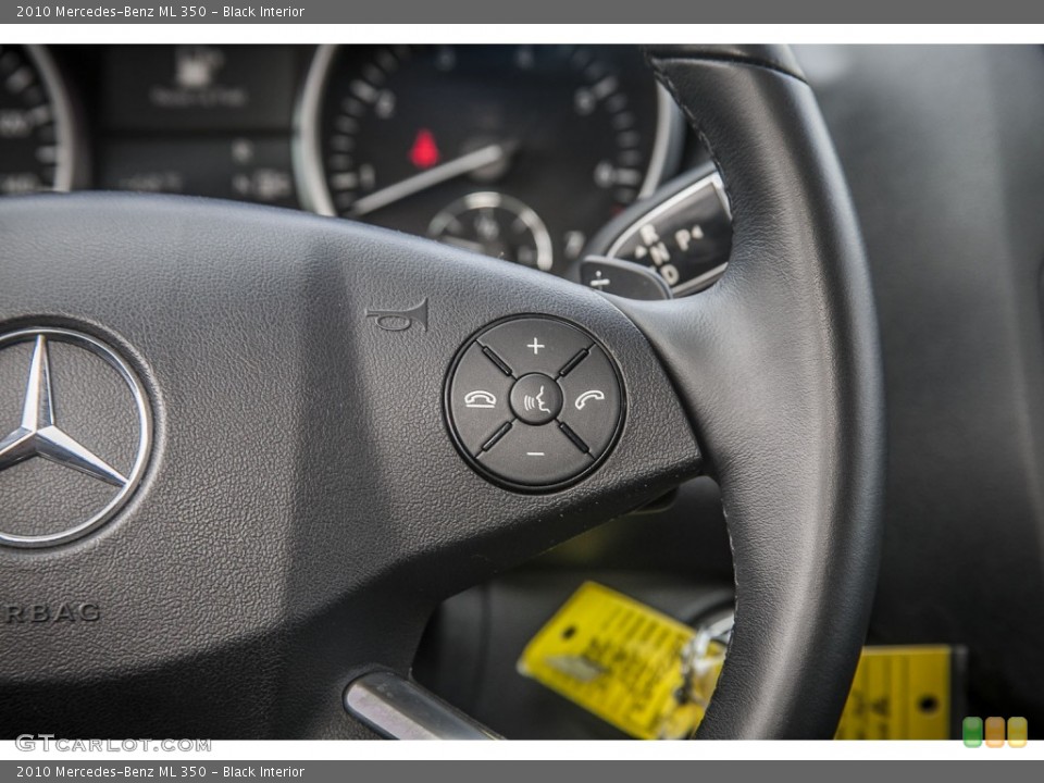 Black Interior Controls for the 2010 Mercedes-Benz ML 350 #88221012