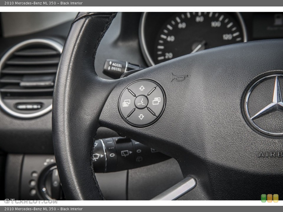 Black Interior Controls for the 2010 Mercedes-Benz ML 350 #88221048