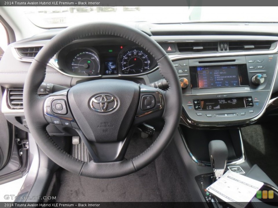 Black Interior Dashboard for the 2014 Toyota Avalon Hybrid XLE Premium #88221090