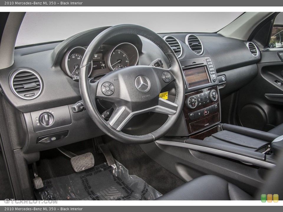Black Interior Dashboard for the 2010 Mercedes-Benz ML 350 #88221098