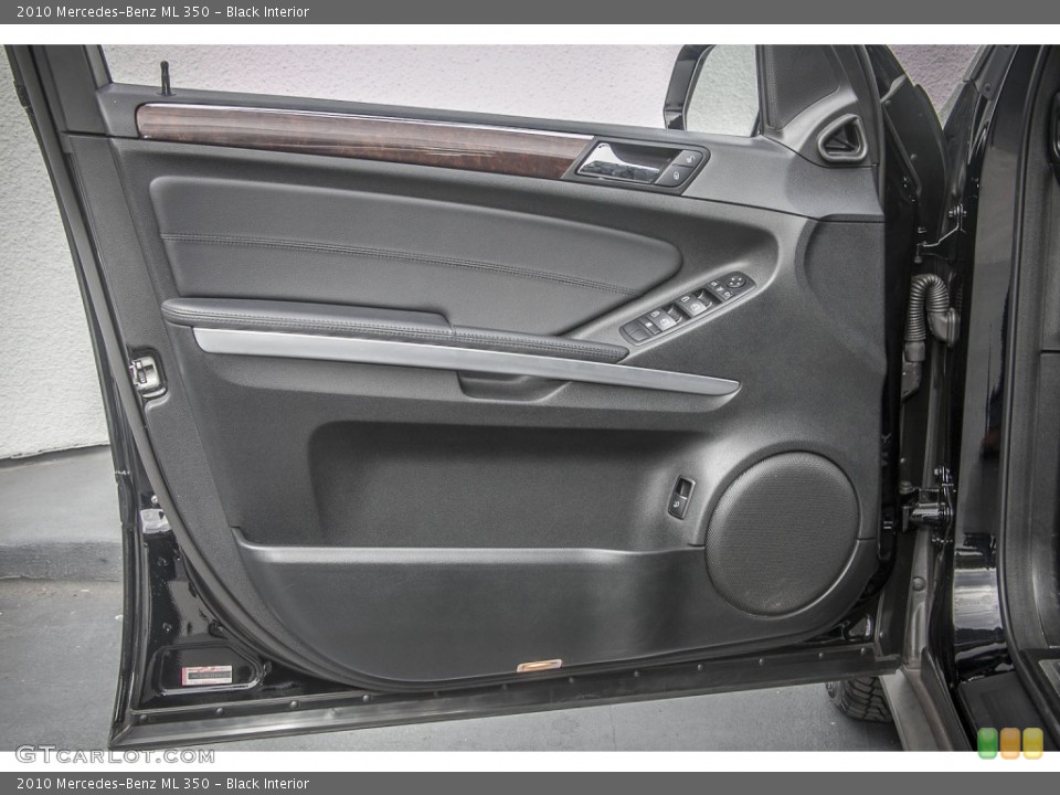 Black Interior Door Panel for the 2010 Mercedes-Benz ML 350 #88221133