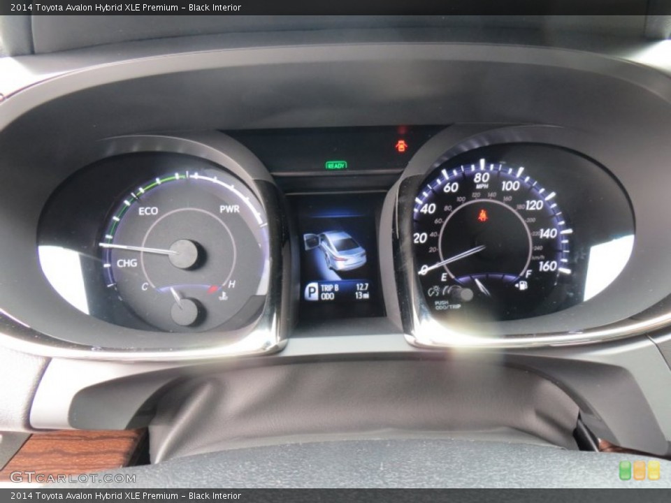 Black Interior Gauges for the 2014 Toyota Avalon Hybrid XLE Premium #88221222