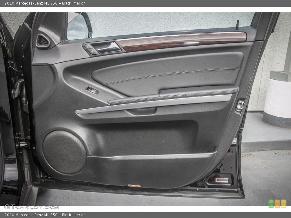 Black Interior Door Panel for the 2010 Mercedes-Benz ML 350 #88221348