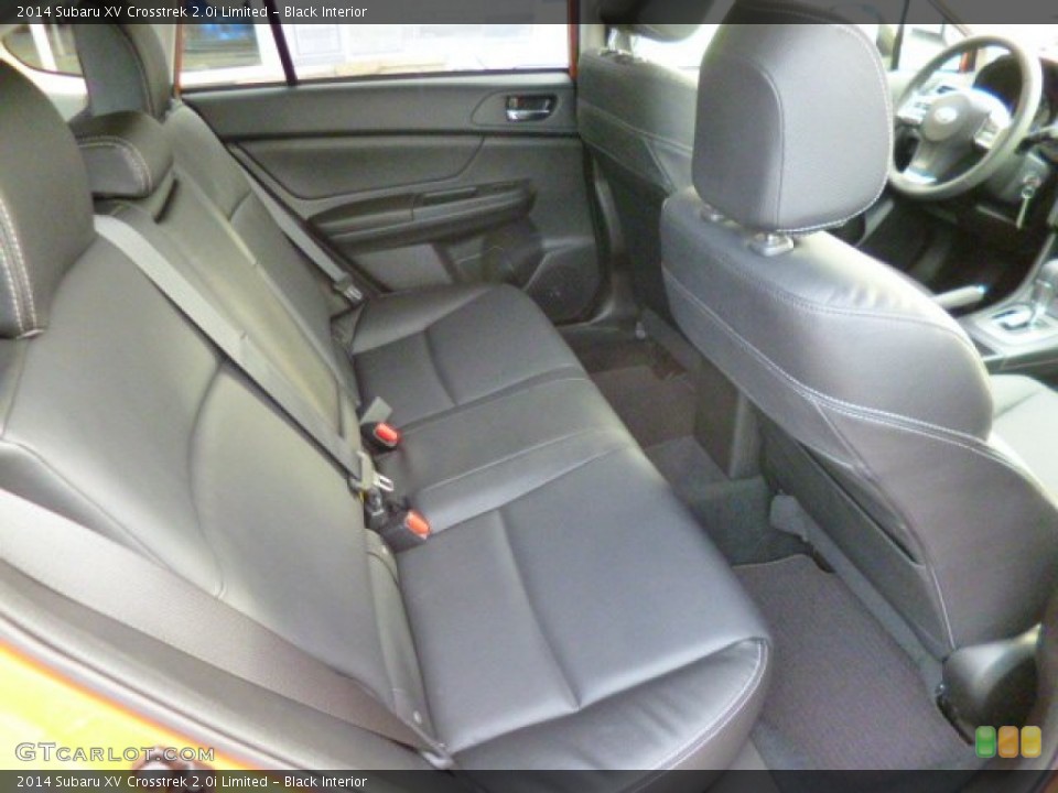Black Interior Rear Seat for the 2014 Subaru XV Crosstrek 2.0i Limited #88222752