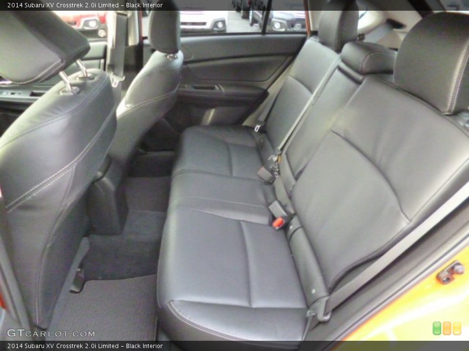 Black Interior Rear Seat for the 2014 Subaru XV Crosstrek 2.0i Limited #88222786