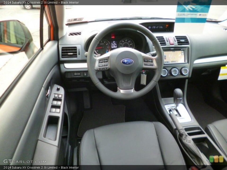 Black Interior Dashboard for the 2014 Subaru XV Crosstrek 2.0i Limited #88222812