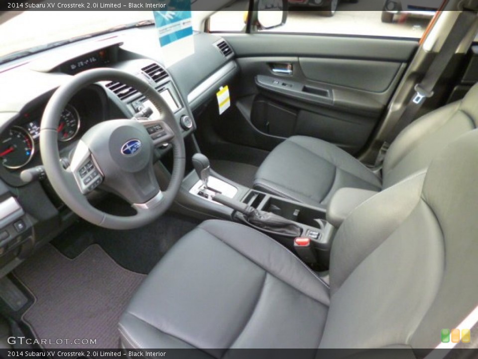 Black Interior Prime Interior for the 2014 Subaru XV Crosstrek 2.0i Limited #88222845