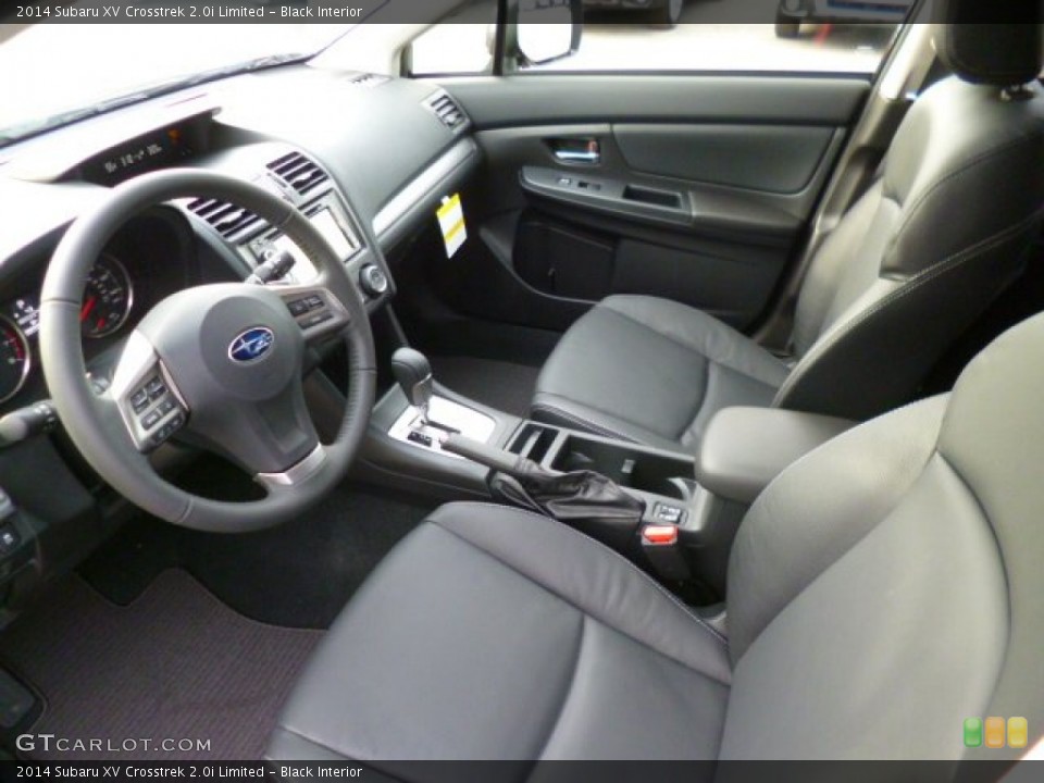 Black Interior Prime Interior for the 2014 Subaru XV Crosstrek 2.0i Limited #88223223