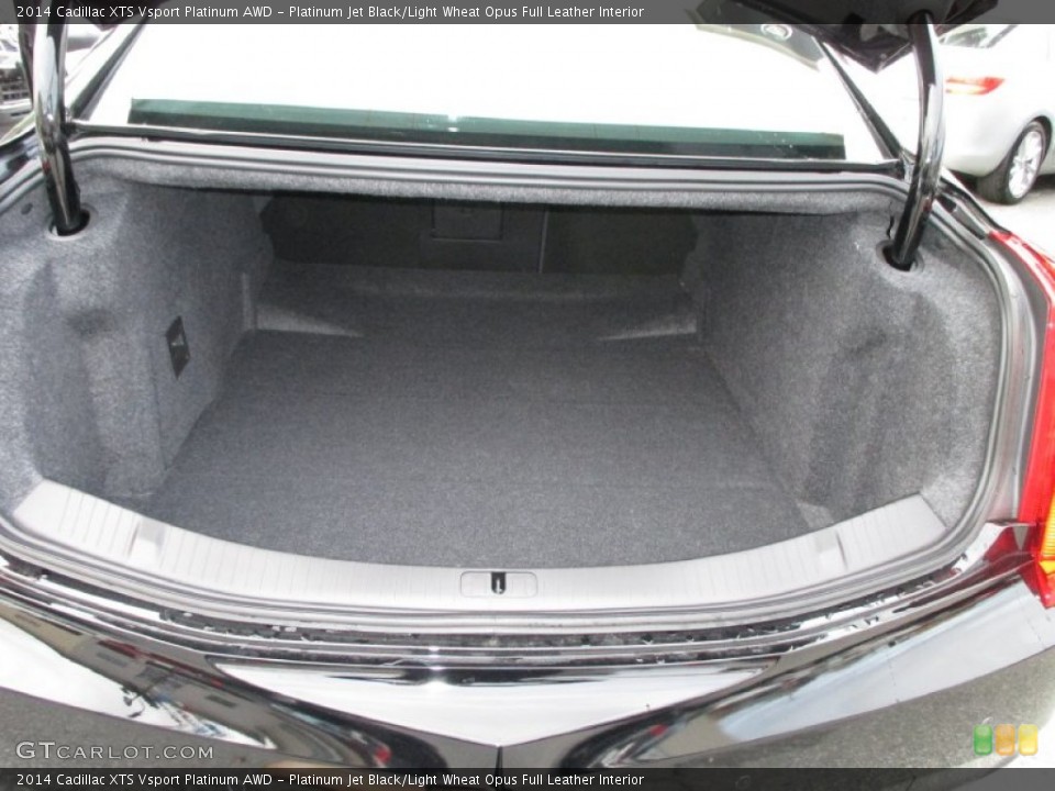 Platinum Jet Black/Light Wheat Opus Full Leather Interior Trunk for the 2014 Cadillac XTS Vsport Platinum AWD #88229676