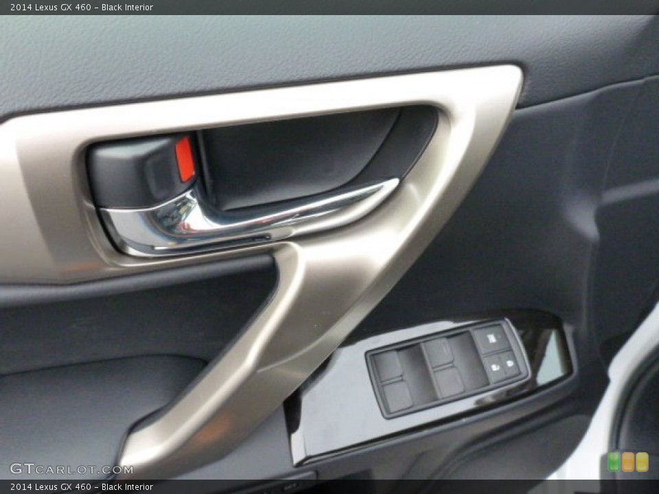 Black Interior Controls for the 2014 Lexus GX 460 #88232538