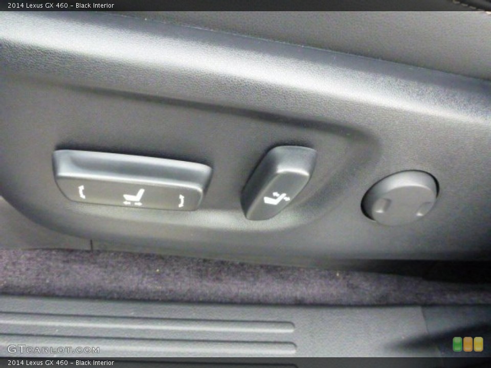 Black Interior Controls for the 2014 Lexus GX 460 #88232547
