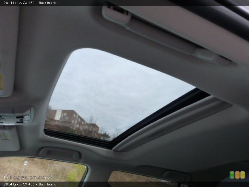 Black Interior Sunroof for the 2014 Lexus GX 460 #88232562