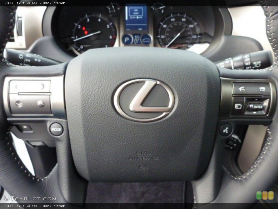 Black Interior Controls for the 2014 Lexus GX 460 #88232571