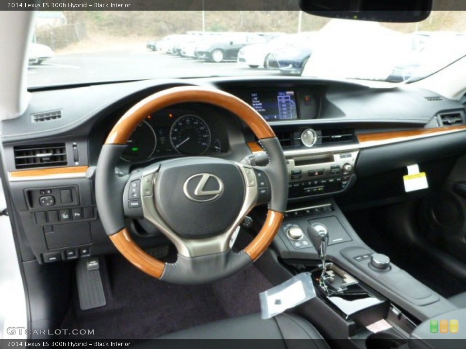 Black Interior Prime Interior for the 2014 Lexus ES 300h Hybrid #88232874