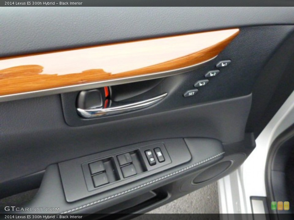 Black Interior Controls for the 2014 Lexus ES 300h Hybrid #88232883