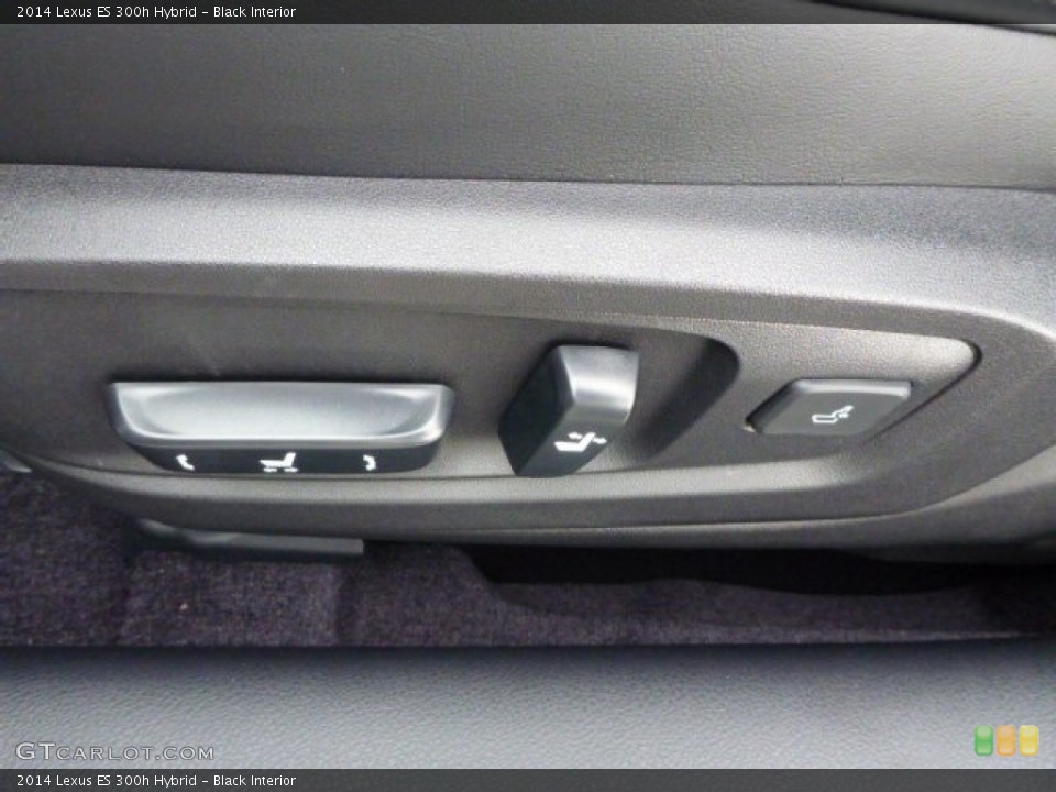Black Interior Controls for the 2014 Lexus ES 300h Hybrid #88232888