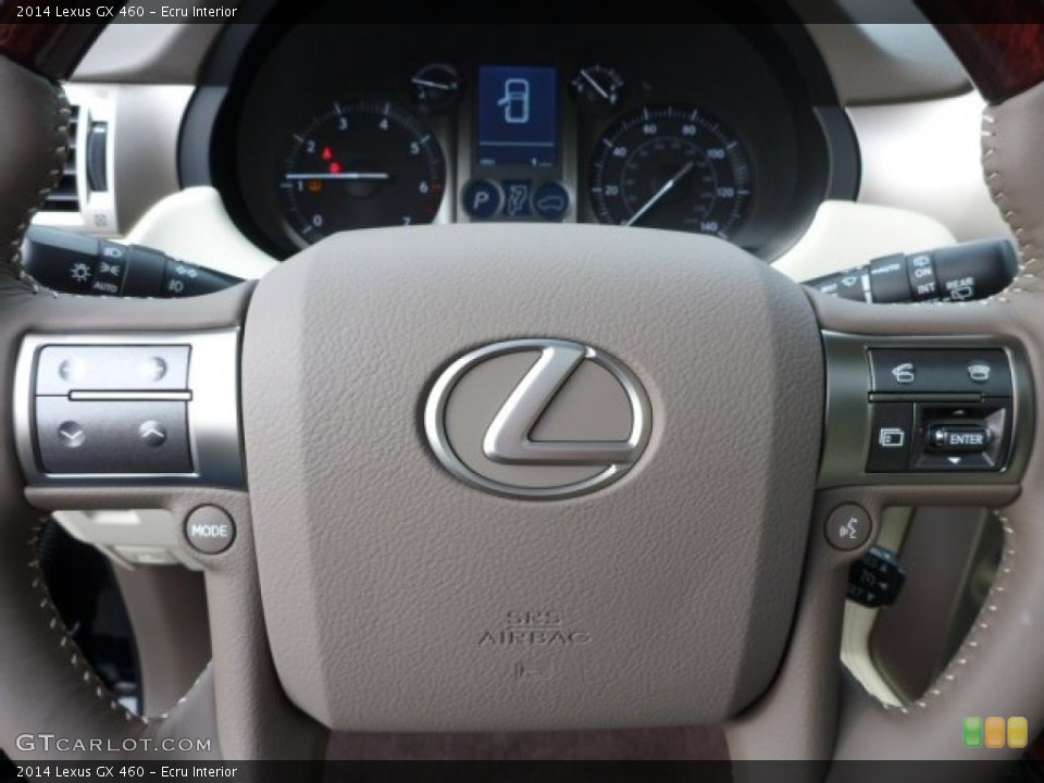 Ecru Interior Controls for the 2014 Lexus GX 460 #88233123