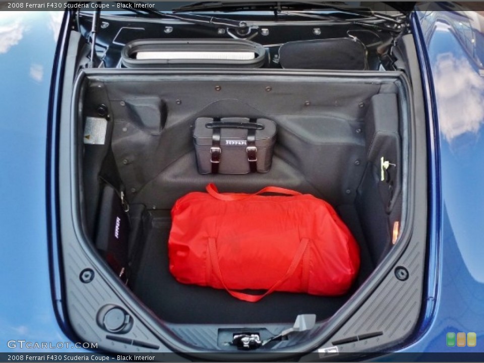 Black Interior Trunk for the 2008 Ferrari F430 Scuderia Coupe #88233555