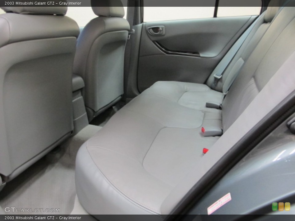 Gray Interior Rear Seat for the 2003 Mitsubishi Galant GTZ #88237079