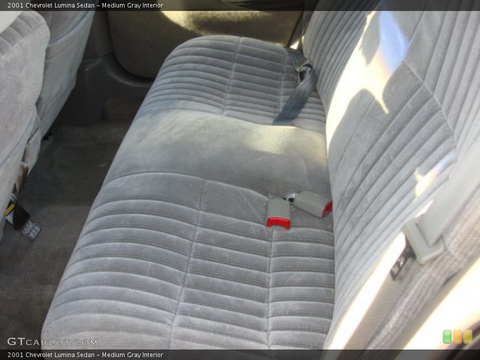 Medium Gray Interior Rear Seat for the 2001 Chevrolet Lumina Sedan #88237197