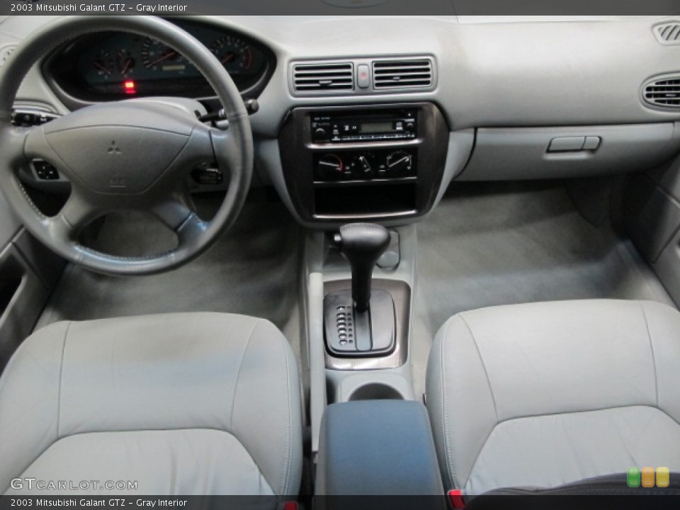 Gray Interior Dashboard for the 2003 Mitsubishi Galant GTZ #88237254