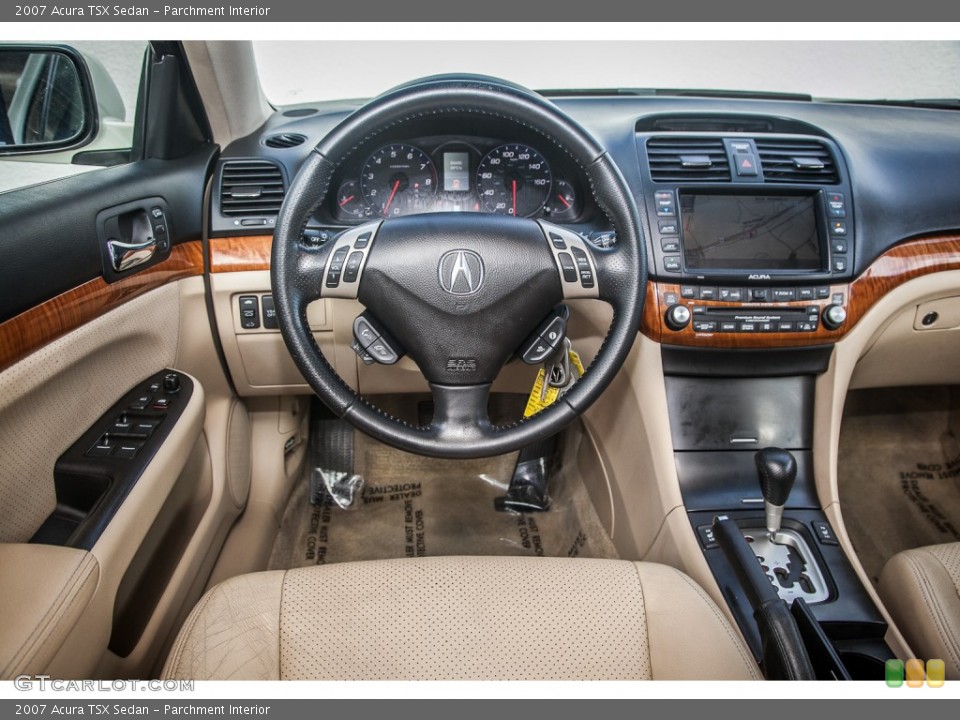 Parchment Interior Dashboard for the 2007 Acura TSX Sedan #88244898