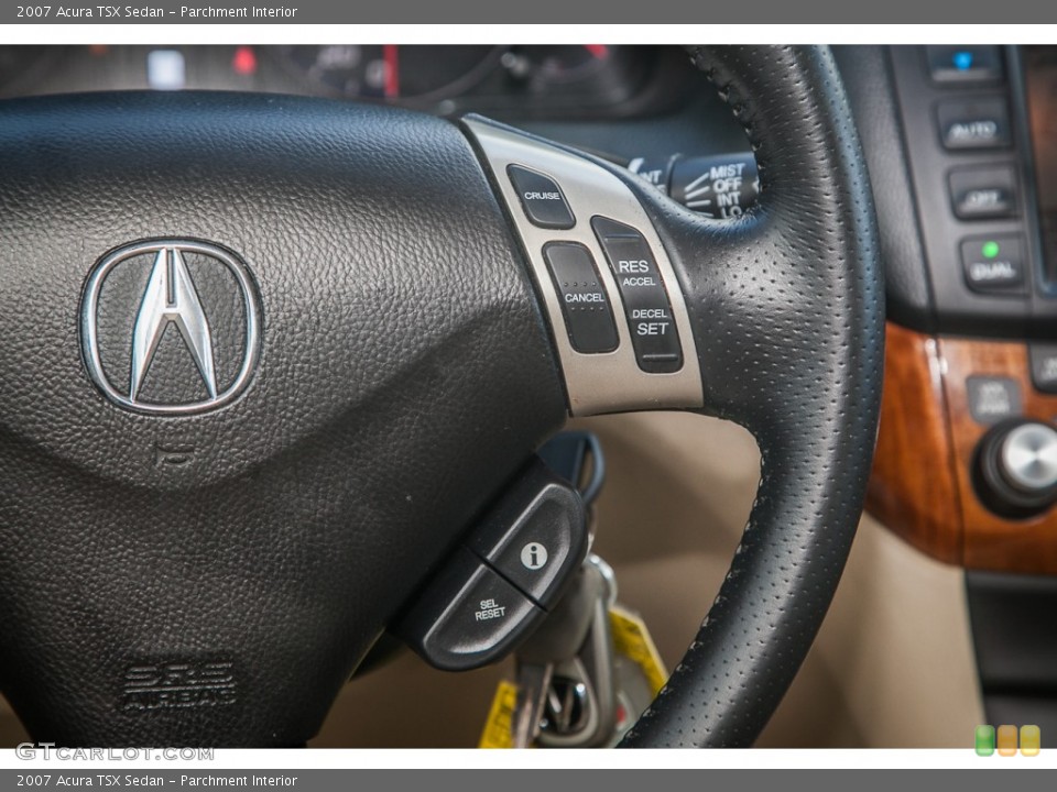 Parchment Interior Controls for the 2007 Acura TSX Sedan #88245480