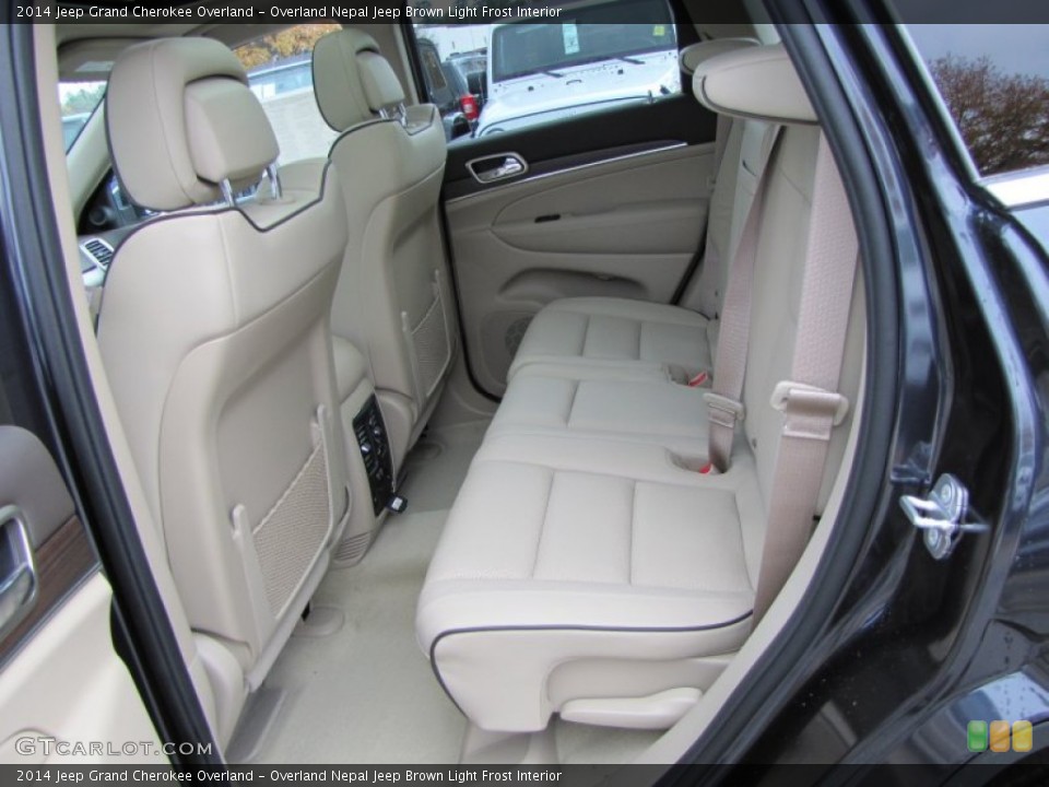 Overland Nepal Jeep Brown Light Frost Interior Rear Seat for the 2014 Jeep Grand Cherokee Overland #88251127
