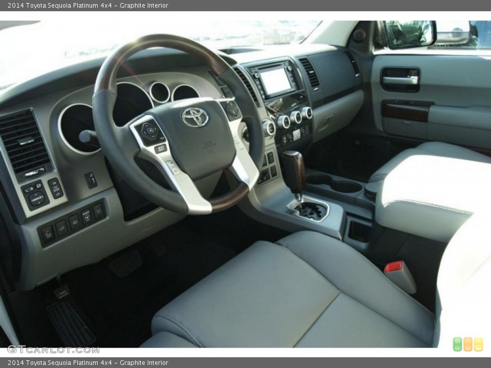 Graphite Interior Prime Interior for the 2014 Toyota Sequoia Platinum 4x4 #88251304