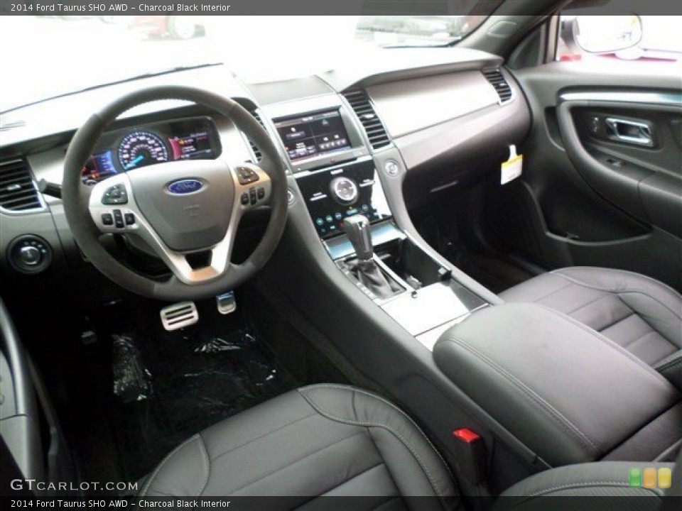 Charcoal Black Interior Prime Interior for the 2014 Ford Taurus SHO AWD #88253858