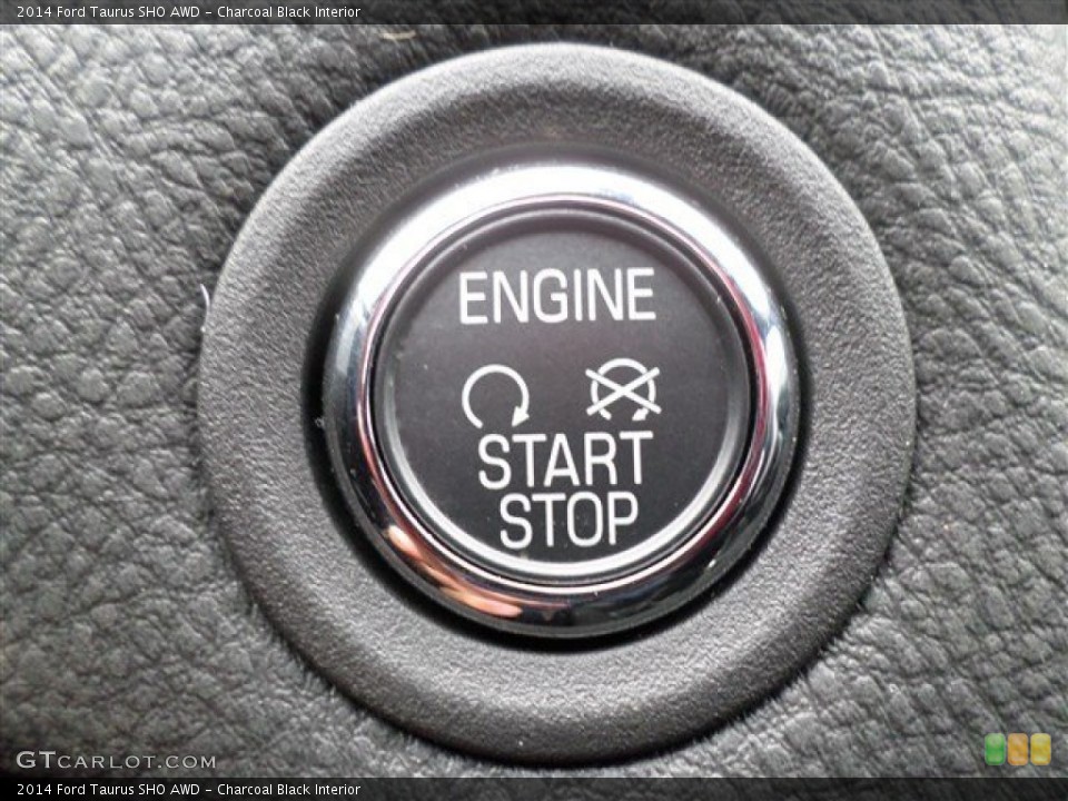 Charcoal Black Interior Controls for the 2014 Ford Taurus SHO AWD #88254021