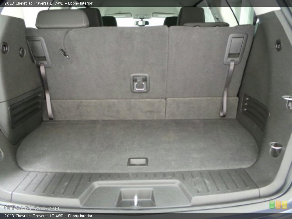 Ebony Interior Trunk for the 2013 Chevrolet Traverse LT AWD #88254970