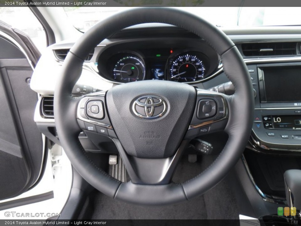 Light Gray Interior Steering Wheel for the 2014 Toyota Avalon Hybrid Limited #88259858