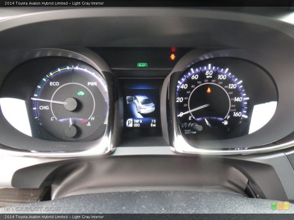 Light Gray Interior Gauges for the 2014 Toyota Avalon Hybrid Limited #88259882