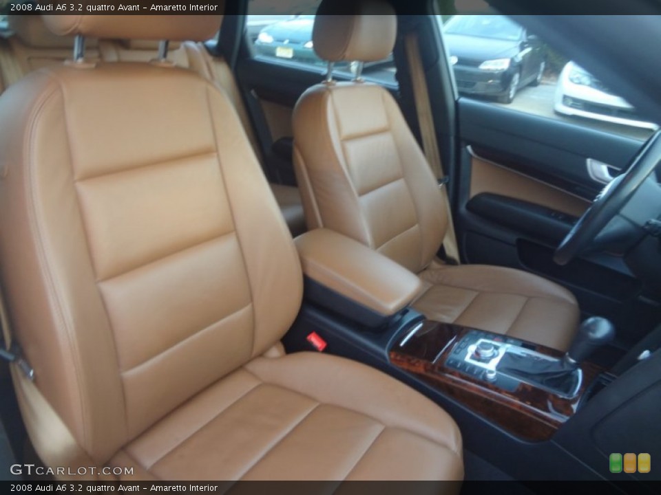 Amaretto Interior Front Seat for the 2008 Audi A6 3.2 quattro Avant #88263020