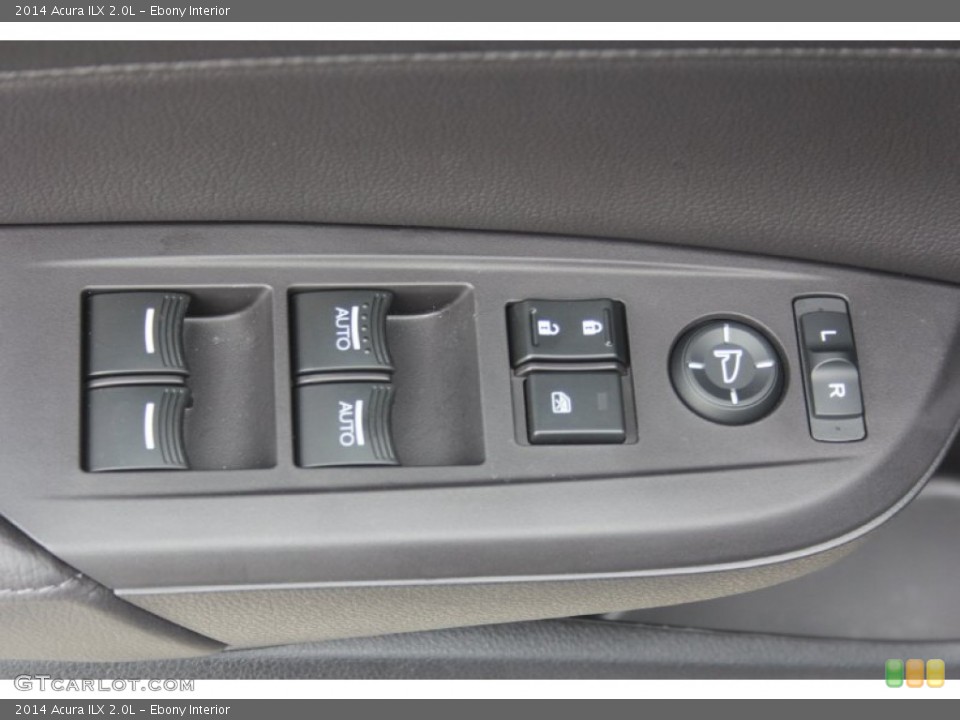 Ebony Interior Controls for the 2014 Acura ILX 2.0L #88263872