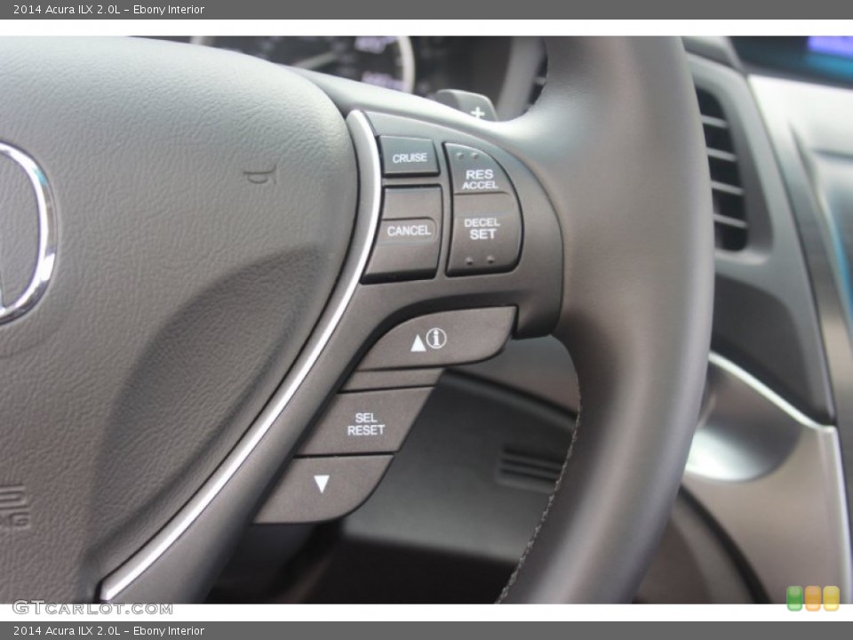Ebony Interior Controls for the 2014 Acura ILX 2.0L #88264049