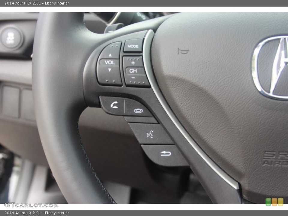 Ebony Interior Controls for the 2014 Acura ILX 2.0L #88264073